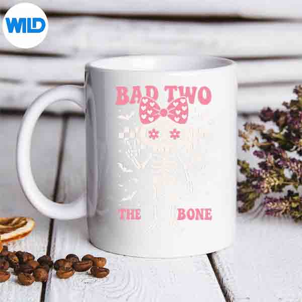 Bad 2 The Bone Girl 2nd Skeleton SVG PNG Digital Design 7 Bad2TheBoneGirl2ndSkeletonmug