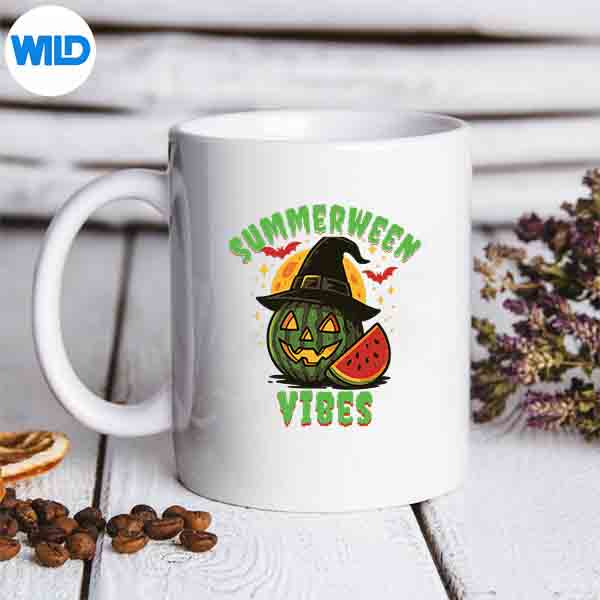 Beach Watermelon Summerween Vibes Witch Halloween In July Silhouette SVG PNG 7 BeachWatermelonSummerweenVibesWitchHalloweenInJulymug