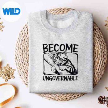 Become Ungovernable Black Cat Biting Hand Meme Retro Silhouette SVG PNG 4 BecomeUngovernableBlackCatBitingHandMemeRetrosweater
