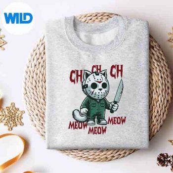 ChChChMeowMeowMeowCatMovieHorrorsweater