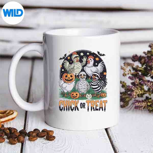 Chicken Halloween Pumpkin Chick Or Treat Chicken Lover SVG Cut File 7 ChickenHalloweenPumpkinChickOrTreatChickenLovermug