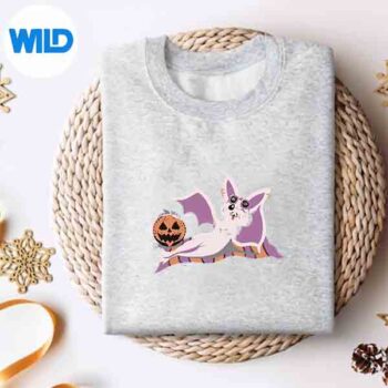 Cute Vampire Cute But Batty Halloween Halloween 2025 Vector Design 4 CuteVampireCuteButBattyHalloweenHalloween2025sweater