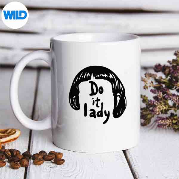Do It Lady Meme Office Humor Viral Design for Cricut 6 DoItLadyMemeOfficeHumorViralmug