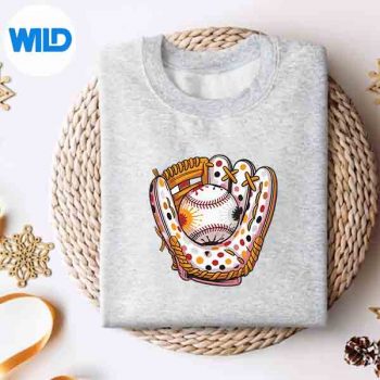 DotDayBaseballGlovePolkaDotForToddlerYouthsweater