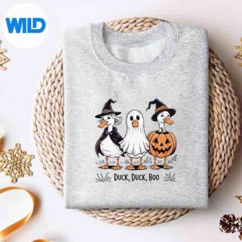 DuckDuckBooHalloweenCostumeDuckLovesweater