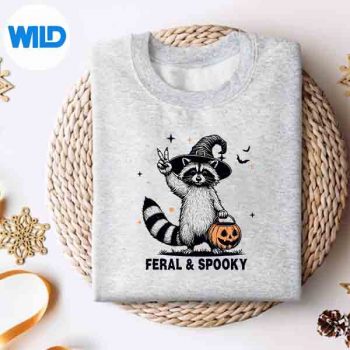 Feral Spooky Creepy Raccoon Feral Spooky Hallowen Design for Cricut 4 FeralSpookyCreepyRaccoonFeralSpookyHallowensweater