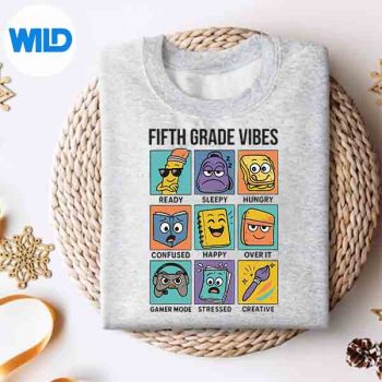 FifthGradeVibesBackToSchoolGirlsweater