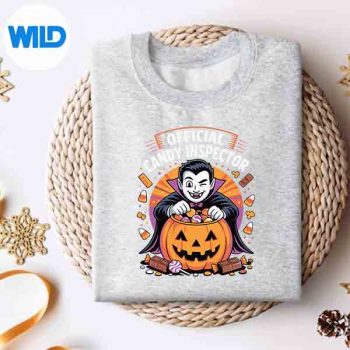 HalloweenCandyInspectorVampireTrickTreatsweater