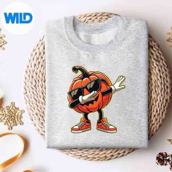 HalloweenDabbingPumpkinThanksgivingDaysweater