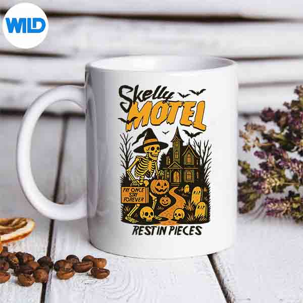 Halloween Vibes Spooky Season Skeleton Horror Skelly Motel SVG PNG 7 HalloweenVibesSpookySeasonSkeletonHorrorSkellyMotelmug