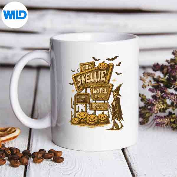 HalloweenVibesSpookySeasonWitchLoverTheSkellieMotelmug