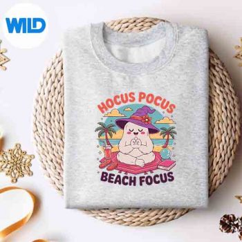 Hocus Pocus Beach Focus Chill Vibes Relaxation Summerween Vector Design 4 HocusPocusBeachFocusChillVibesRelaxationSummerweensweater