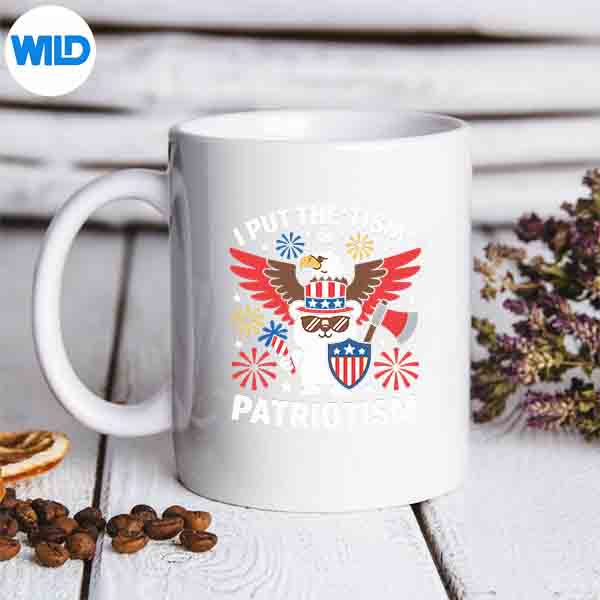 I Put The Tism In Patriotism Athletic Eagle Silhouette SVG PNG 7 IPutTheTismInPatriotismAthleticEaglemug 1