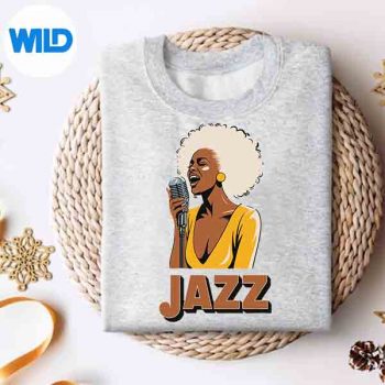 Jazz Funk Soul Afro Retro Vintage Funky Music Digital Download 4 JazzFunkSoulAfroRetroVintageFunkyMusicsweater