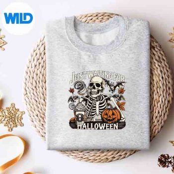 Just Waiting For Halloween Skeleton Coffee Jack Or Lantern SVG PNG Cut File 4 JustWaitingForHalloweenSkeletonCoffeeJackOrLanternsweater
