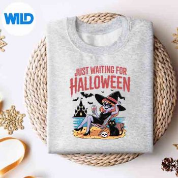 Just Waiting For Halloween Summer Witch Spooky Season Vibes Digital Download 4 JustWaitingForHalloweenSummerWitchSpookySeasonVibessweater