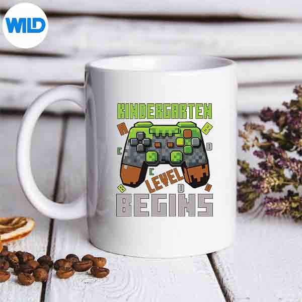KindergartenLevelBeginsFirstDayOfKindergartenGamingmug