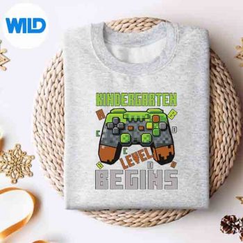 KindergartenLevelBeginsFirstDayOfKindergartenGamingsweater
