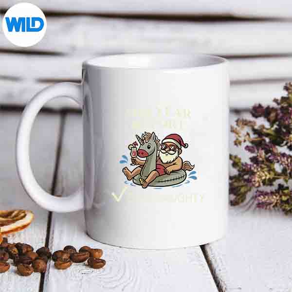 MidYearReportStillNaughtyChristmasInJulySantamug