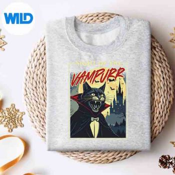 NightOfTheVampurrSpookyCatVampireHalloweenGhoulsweater