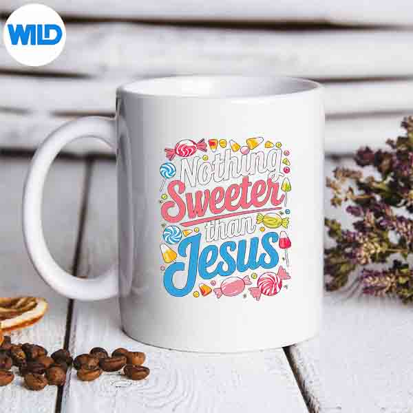 NothingSweeterThanJesusChristianCandymug