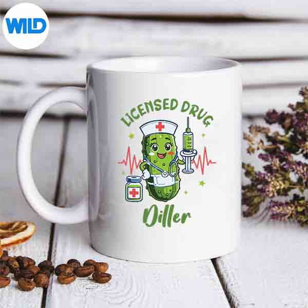 PickleNurseLifeErIcuNursingPickleLicensedDrugDillermug