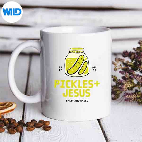 PicklesJesusSaltyAndSavedmug