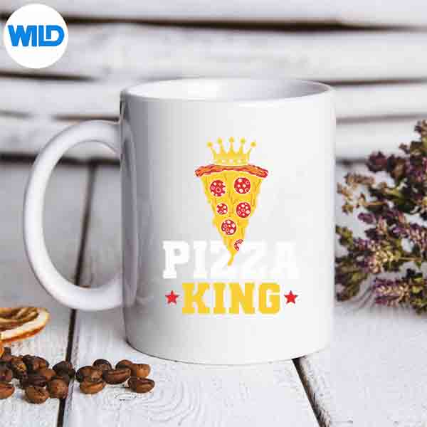 Pizza King Foodie Vintage Digital Download 6 PizzaKingFoodieVintagemug