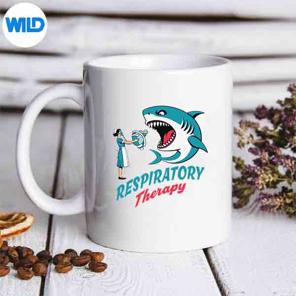 RespiratoryTherapistPulmonologySharkRespiratoryTherapymug