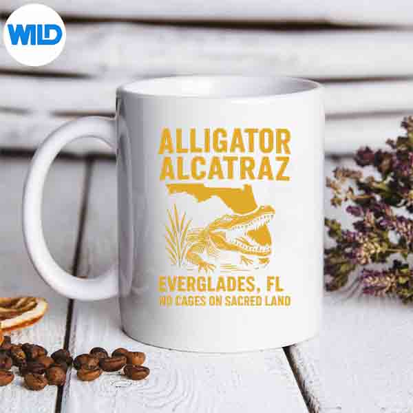 RetroAlligatorAlcatrazEvergladesFloridaFormug