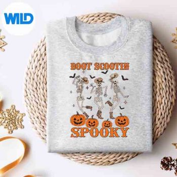 Retro Halloween Cowgirl Ghost Western Boot Scootin Spooky Design for Cricut 4 RetroHalloweenCowgirlGhostWesternBootScootinSpookysweater