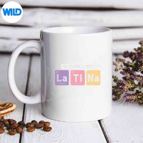 Retro The Element Latina Hispanic Heritage Month SVG PNG Digital Design 6 RetroTheElementLatinaHispanicHeritageMonthmug