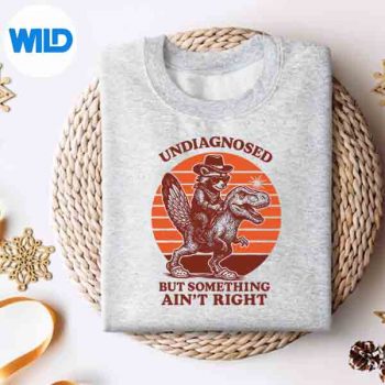 RetroUndiagnosedButSomethingAintRightMemeAdultsweater