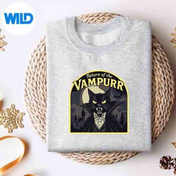 Return Of The Vampurr Scary Black Cat Halloween SVG Cut File 4 ReturnOfTheVampurrScaryBlackCatHalloweensweater
