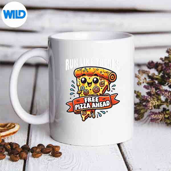 RunLikeTheresFreePizzaWorkoutmug