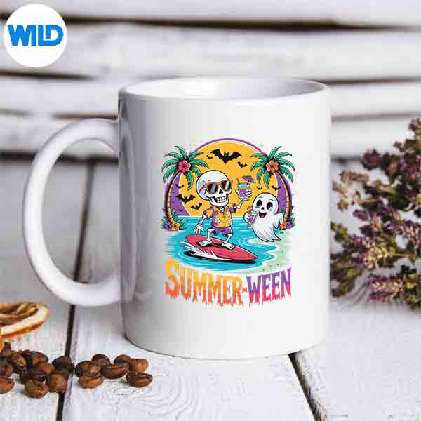 Skeleton Ghost Spooky Beach Holiday Summer Party Summerween Design for Cricut 6 SkeletonGhostSpookyBeachHolidaySummerPartySummerweenmug