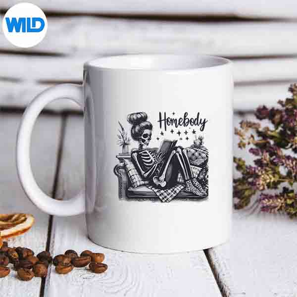 SkeletonHomebodyAntiSocialClubmug