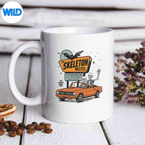 Skeleton Motel Road Driving Halloween Trip Spooky Season Cute PNG SVG for Cricut 7 SkeletonMotelRoadDrivingHalloweenTripSpookySeasonCutemug