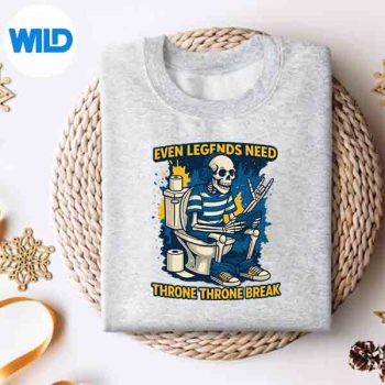 SkeletonThroneBreakHalloweenMansweater