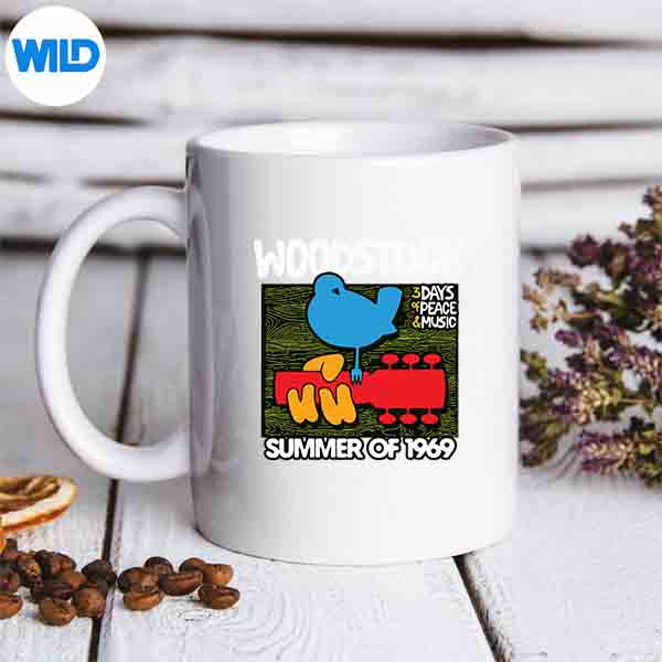 Woodstock Summer Of 69 Bird Silhouette SVG PNG Cut File 7 WoodstockSummerOf69Birdmug