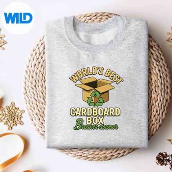 WorldBestCardboardBoxBreakerDownerEcoHerosweater