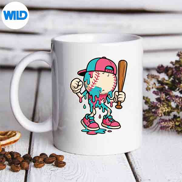 BaseballDripForIceCreamDripBaseballmug