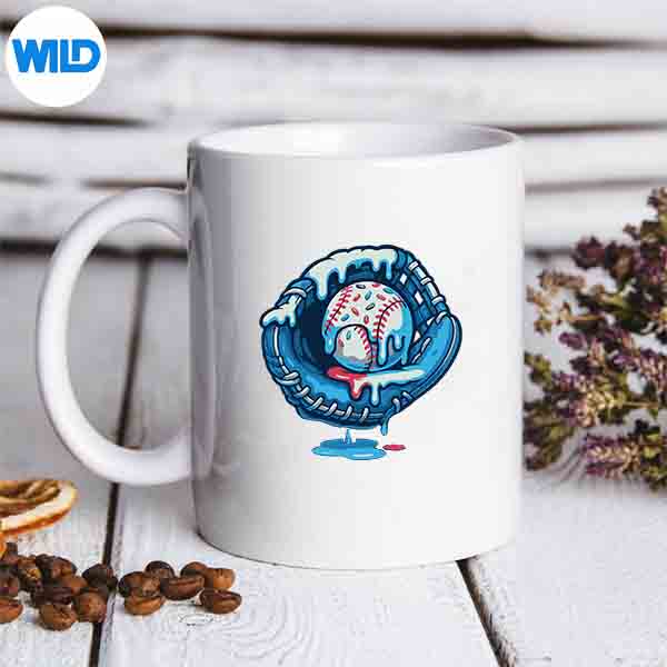 Baseball Drip Icecream Retro Vintage SVG PNG Cut File 7 BaseballDripIcecreamRetroVintagemug