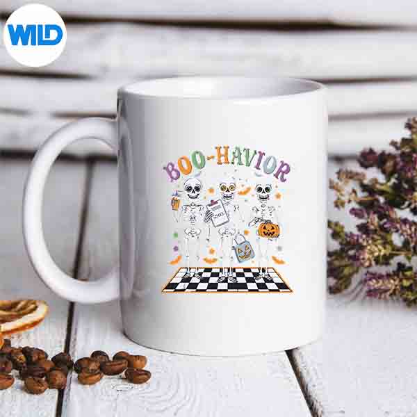 BoohaviorCrewBehaviorAnalystSkeletonsHalloweenAbaRbtmug