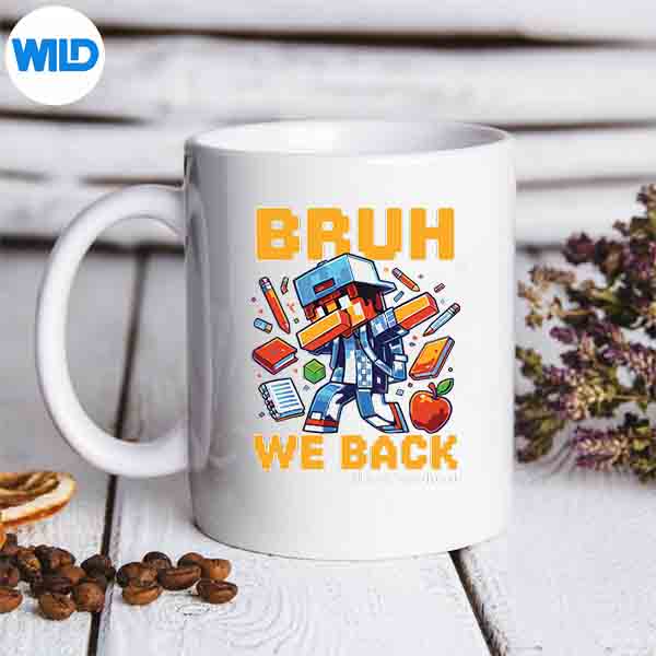 Bruh We Back Video Game Back To School Gamer Vector Design 6 BruhWeBackVideoGameBackToSchoolGamermug