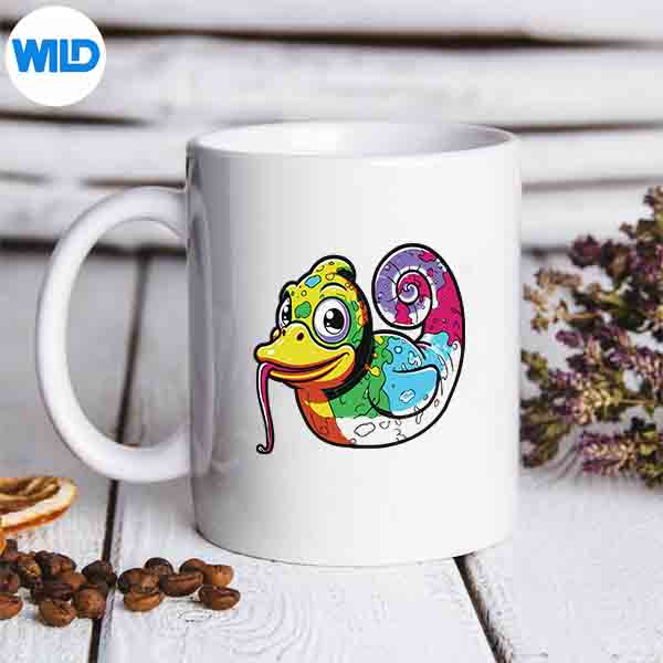 ChameleonRubberDuckVintagemug