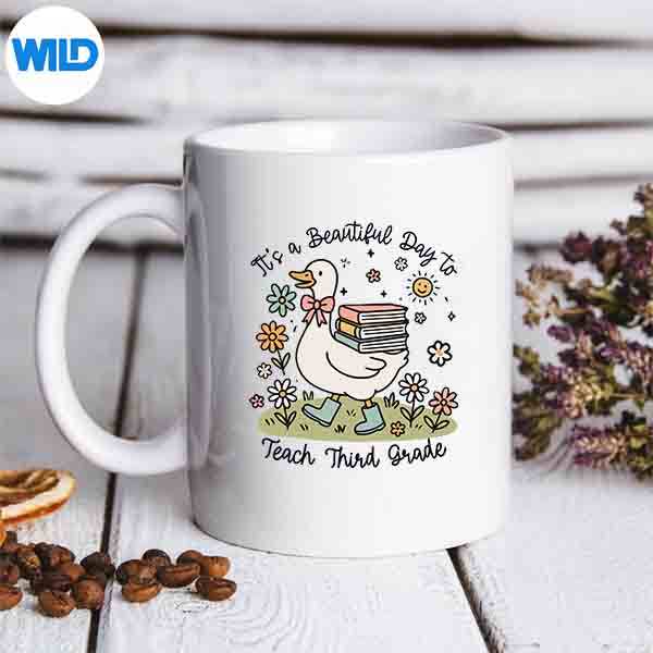 Cute Goose Its A Beautiful Day To Teach 3rd Grade Teacher Digital Download 7 CuteGooseItsABeautifulDayToTeach3rdGradeTeachermug