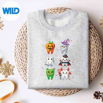 Dental Boo Crewth Dentist Halloween Costumes Silhouette SVG PNG 4 DentalBooCrewthDentistHalloweenCostumessweater