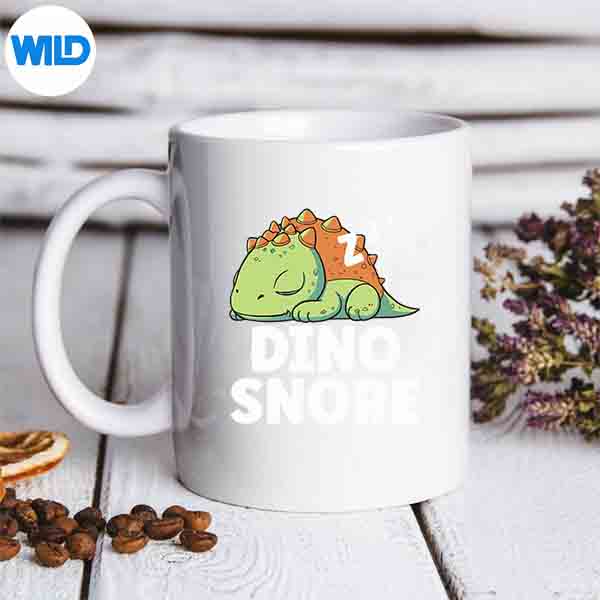 Dino Snore Pun Sleeping Tired Napping Dinosaur Nap Cut File 7 DinoSnorePunSleepingTiredNappingDinosaurNapmug