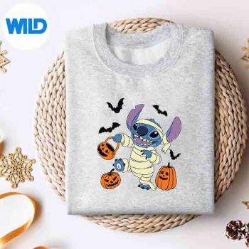 Disney Lilo Stitch Halloween Mummy Costume SVG PNG Digital Download 4 DisneyLiloStitchHalloweenMummyCostumesweater